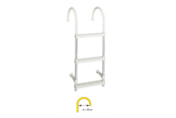 ALUMINUM LADDER 3 STEPS