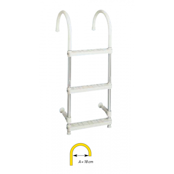 ALUMINUM LADDER 3 STEPS