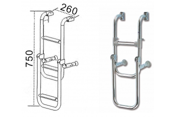 Beta ladder for transom