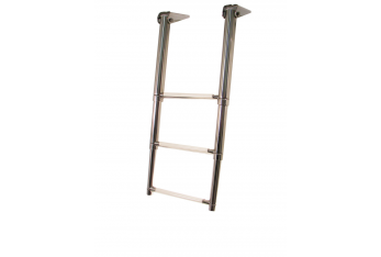 STAINLESS STEEL 316 TELESCOPIC LADDER 3GR.