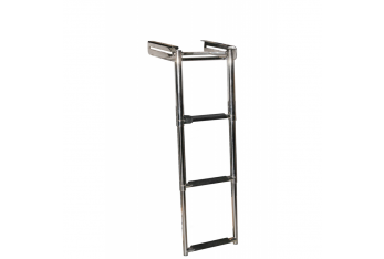 Stainless steel retractable ladder 3 steps