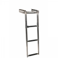 Stainless steel retractable ladder 3 steps