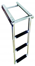Stainless steel telescopic ladder