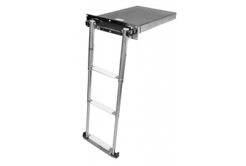 RECESSED STAINLESS STEEL LADDER 3 gr.