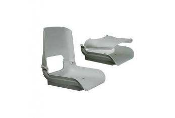 Marine polyethylene seat