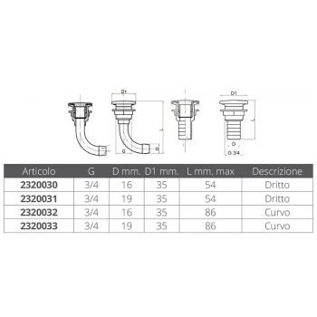 PG RECESSED STRAIGHT BREATHER. Ø MM.16