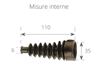 CONTROL CABLE BELLOWS