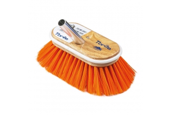 MEDIUM Orange Bristle Brush