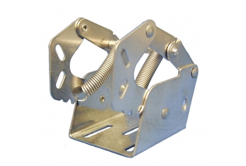 Stainless steel tilting bracket for transducers Stern