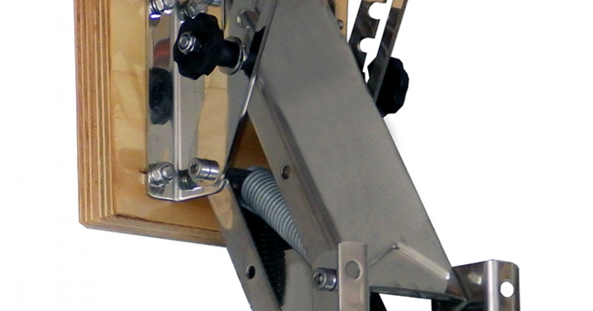 Adjustable outboard motor bracket - Tilt and Pantograph Motor Supports ...