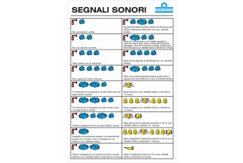 SOUND SIGNAL TABLE CM. 16X24