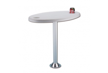 Table With Removable Base And Top With Seat For Glasses