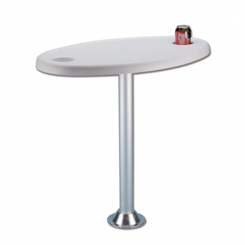 Table With Removable Base And Top With Seat For Glasses