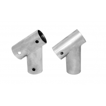 TEE INOX 60 ° Ø MM.22