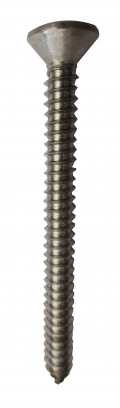 Screws head cross cut