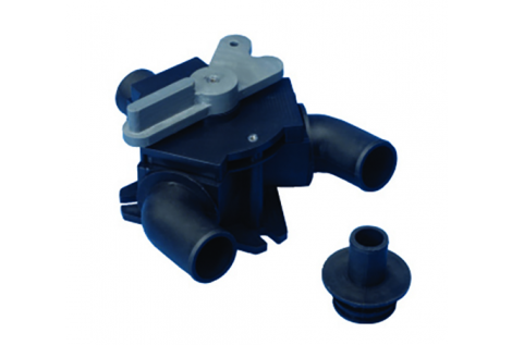 Y-VALVE FOR TOILET WITH CLOSURE