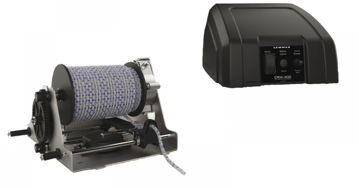 Lewmar Captive CRW400 Accumulation Winch Manual and Electric Winches
