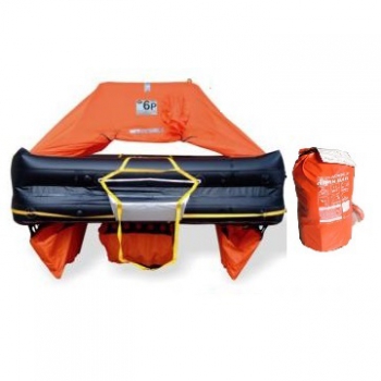 Life Raft Over 12 Mile Eurovinil ISO 9650 + Grab Bag