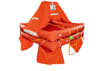 Liferaft ev italy bag abs iso 4p